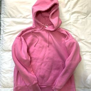TNA Neon Pink Hooded Sweatshirt